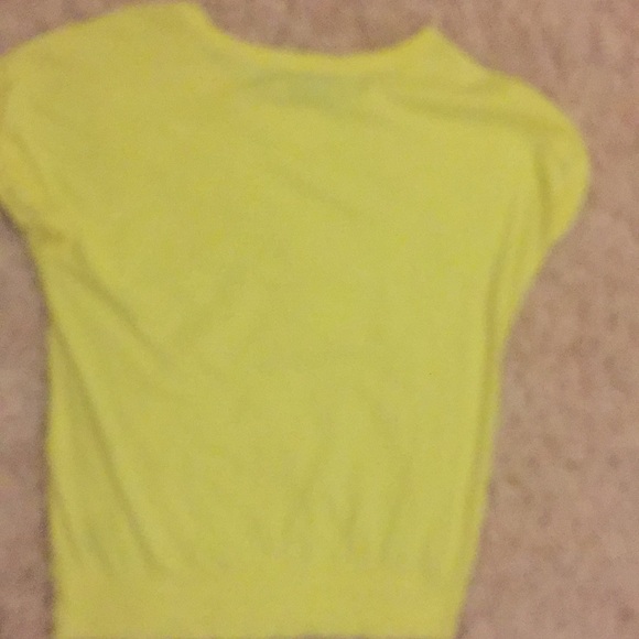 Abercrombie pastel yellow top - Picture 4 of 4